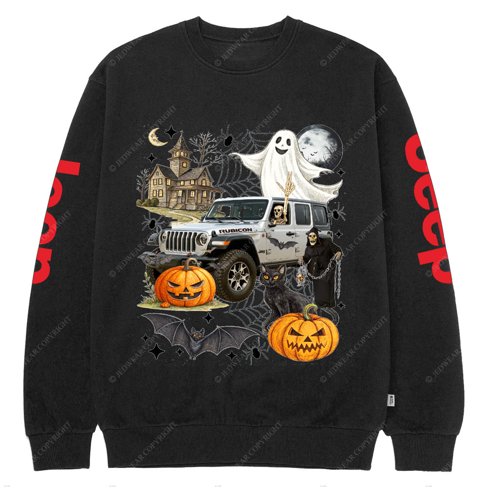 Jp Mystery Halloween Night Crew Neck Sweatshirt