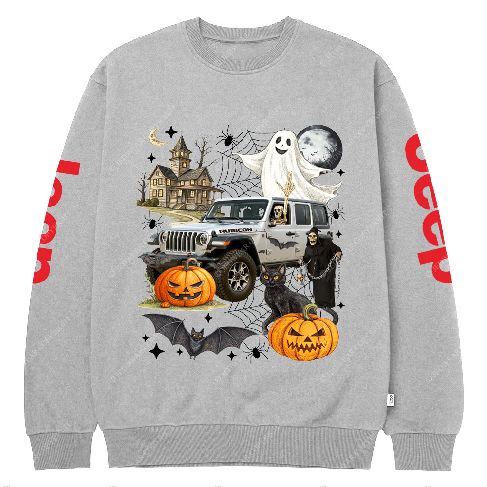 Jp Mystery Halloween Night Crew Neck Sweatshirt