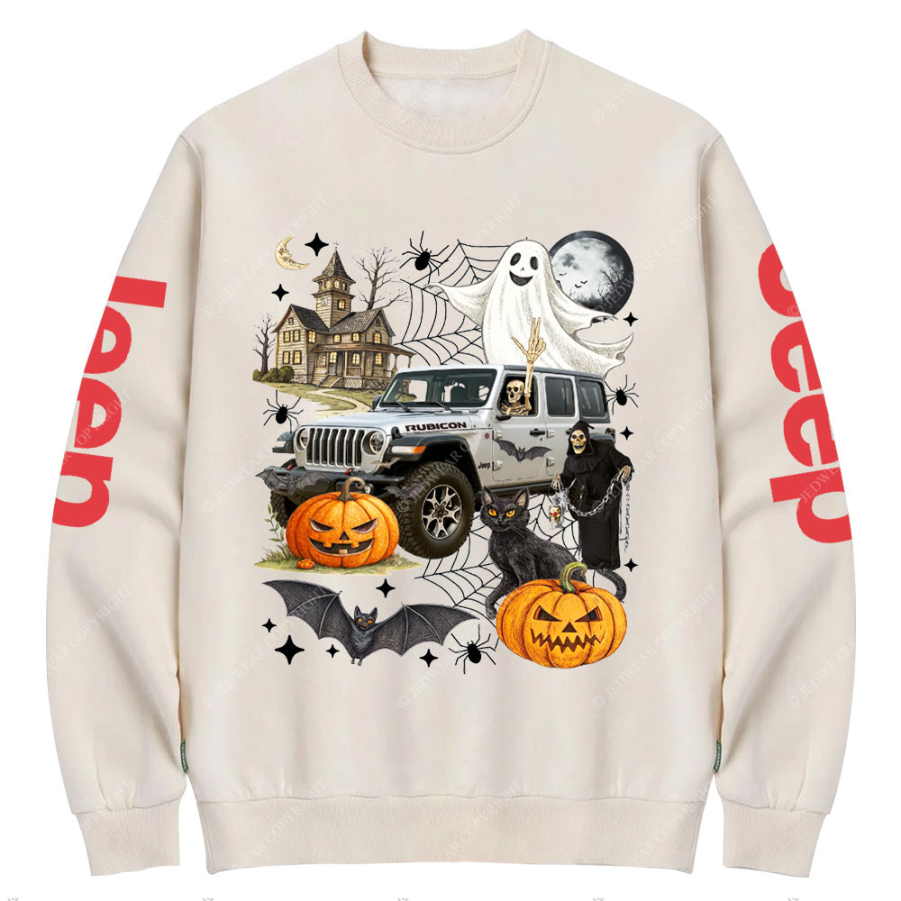 Jp Mystery Halloween Night Crew Neck Sweatshirt