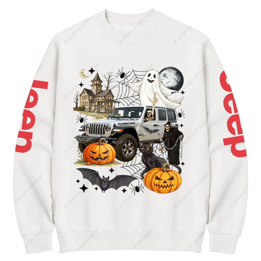 Jp Mystery Halloween Night Crew Neck Sweatshirt