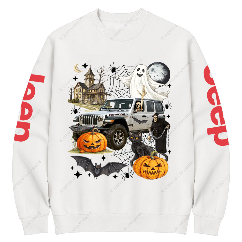 Jp Mystery Halloween Night Crew Neck Sweatshirt