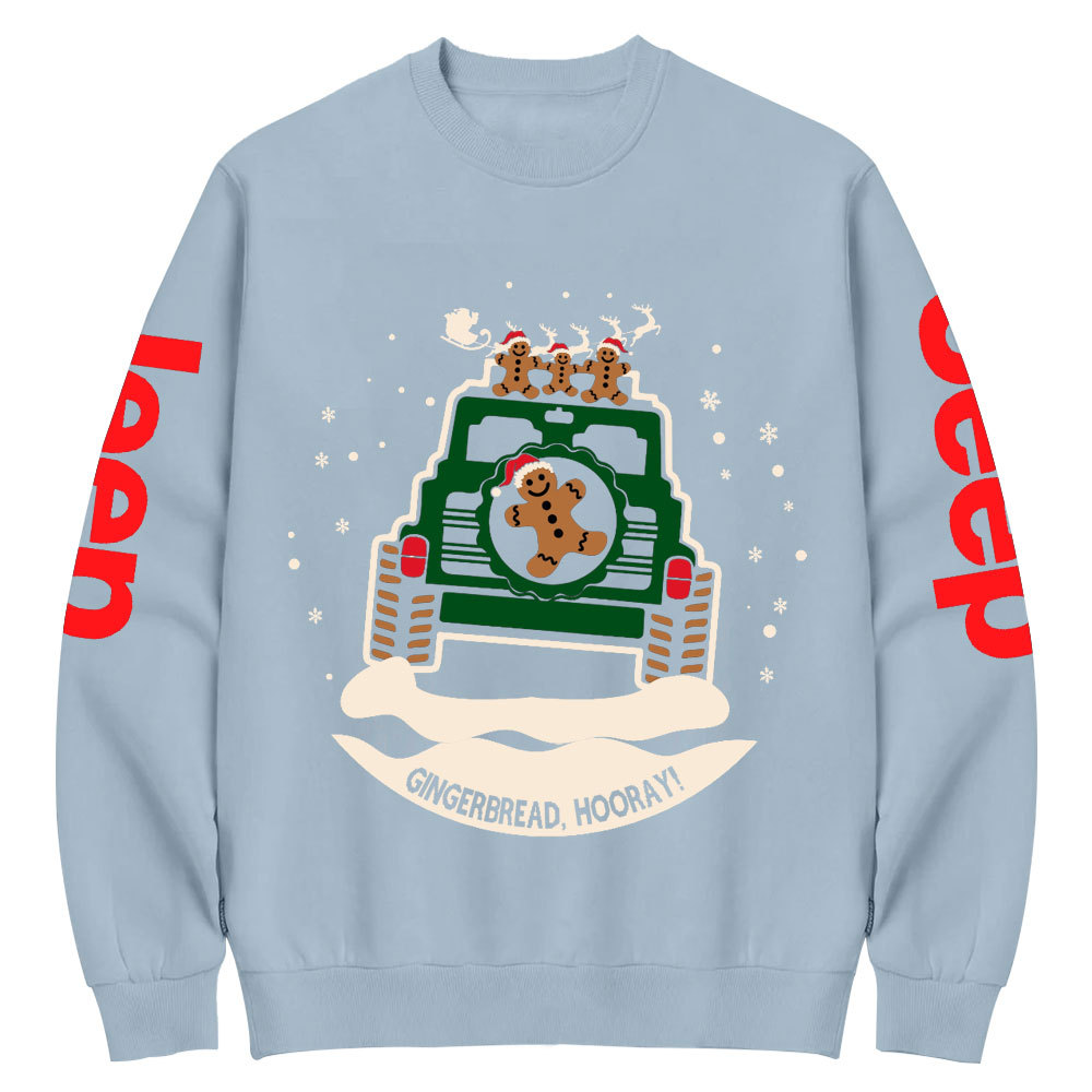 Jp, Gingerbread, Hooray Crew Neck Sweatshirt