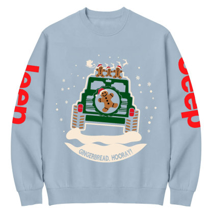 Jp, Gingerbread, Hooray Crew Neck Sweatshirt