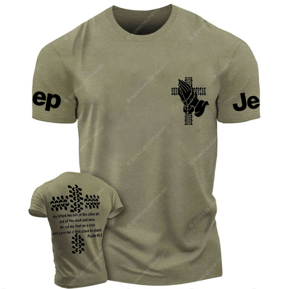 Jp Lover He Lifted Me Out Of the Slimy Pit T-Shirt