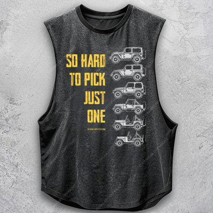 Hard to Pick One Jp Men Tank