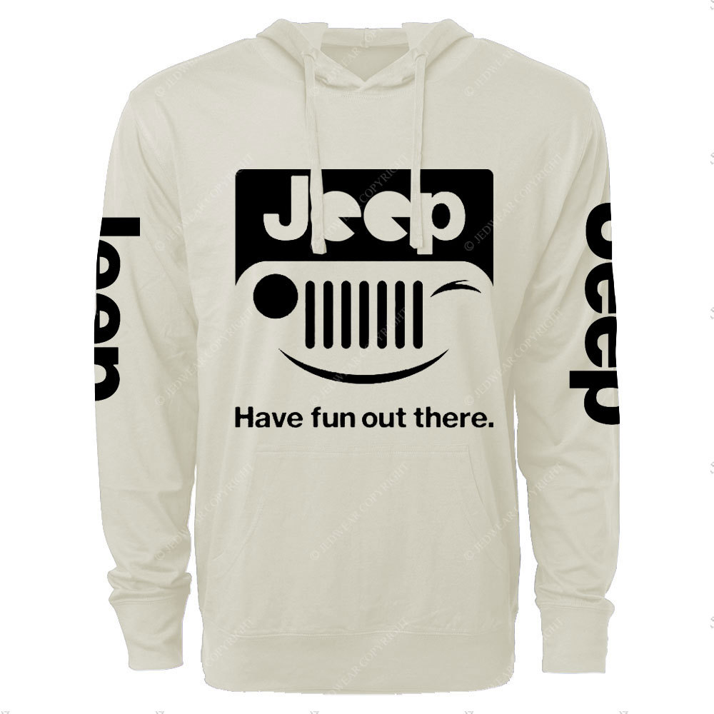 Jp Have Fun Out There Oversized Lightweight Hoodie
