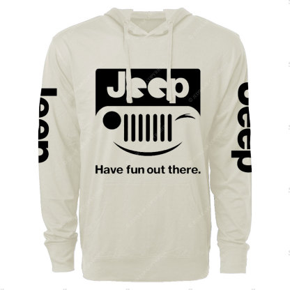 Jp Have Fun Out There Oversized Lightweight Hoodie