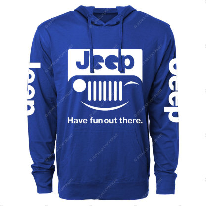 Jp Have Fun Out There Oversized Lightweight Hoodie