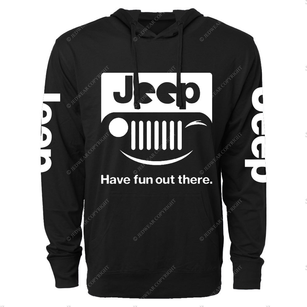 Jp Have Fun Out There Oversized Lightweight Hoodie