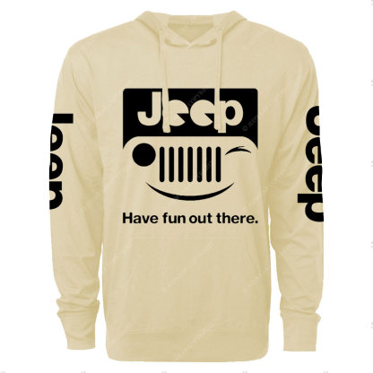 Jp Have Fun Out There Oversized Lightweight Hoodie