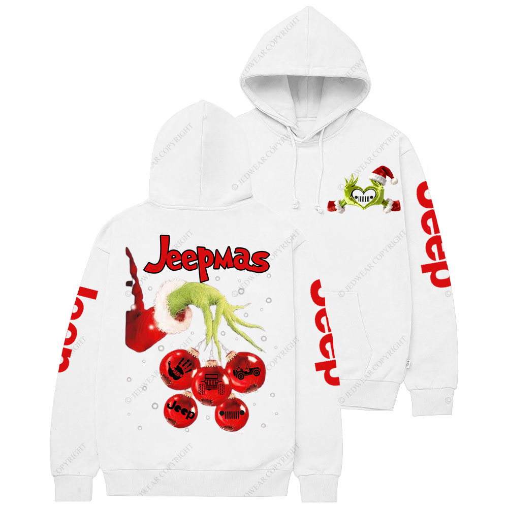 Hand Holding Jp Christmas Balls Jp Heart Casual Hoodie