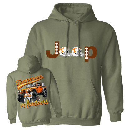 Tennessee Vols Orange Jp Helemet Jp Oversized Hoodie