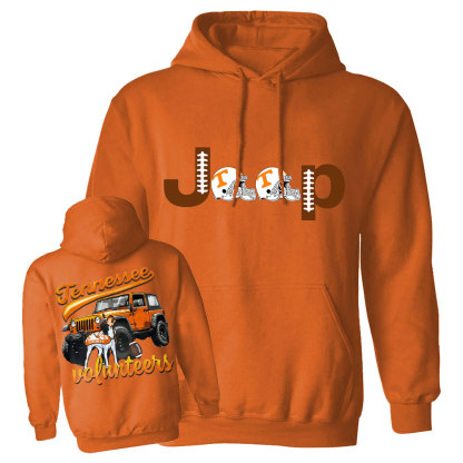 Tennessee Vols Orange Jp Helemet Jp Oversized Hoodie