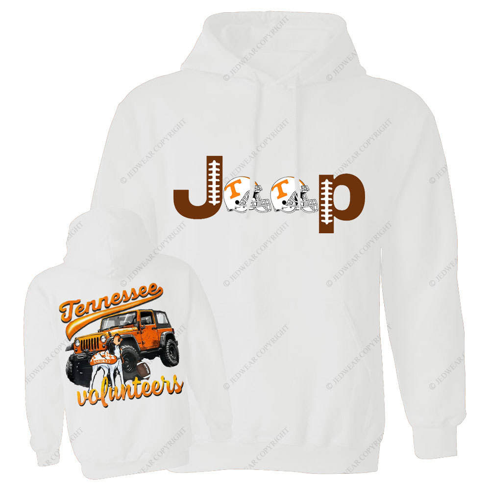 Tennessee Vols Orange Jp Helemet Jp Oversized Hoodie