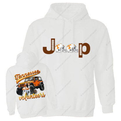 Tennessee Vols Orange Jp Helemet Jp Oversized Hoodie