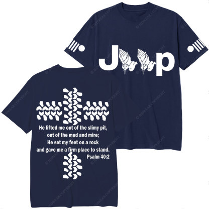 Jp Pray He Lifted Me Out Of the Slimy Pit T-Shirt