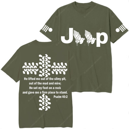 Jp Pray He Lifted Me Out Of the Slimy Pit T-Shirt