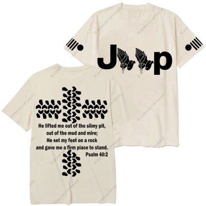 Jp Pray He Lifted Me Out Of the Slimy Pit T-Shirt