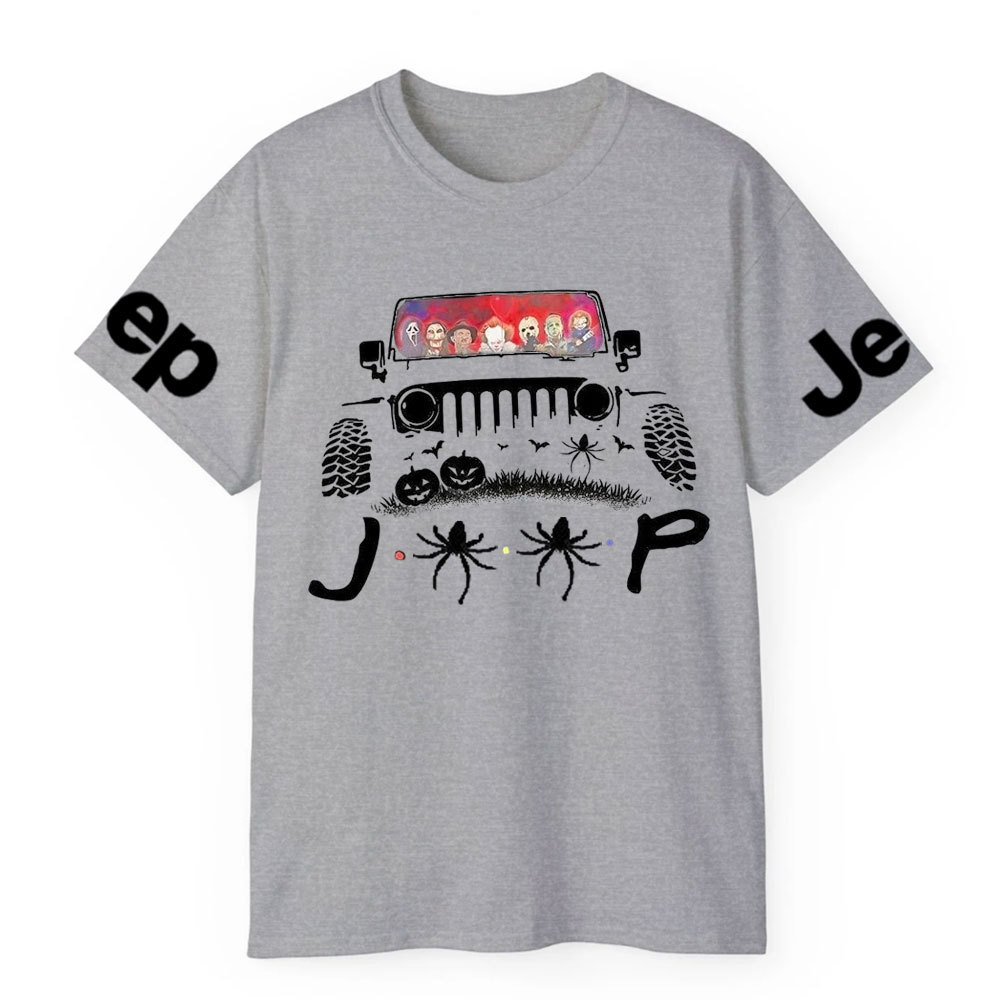 Jp Horror Characters Halloween T-shirt