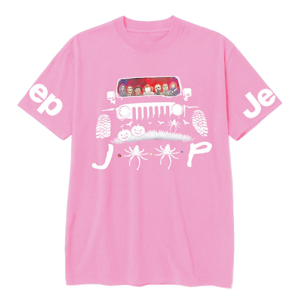 Jp Horror Characters Halloween T-shirt