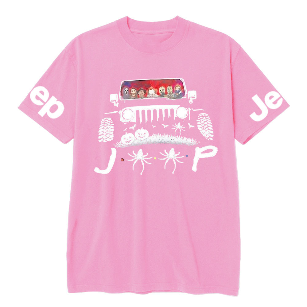 Jp Horror Characters Halloween T-shirt
