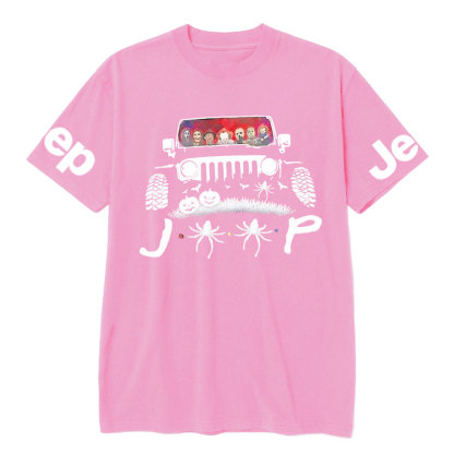 Jp Horror Characters Halloween T-shirt