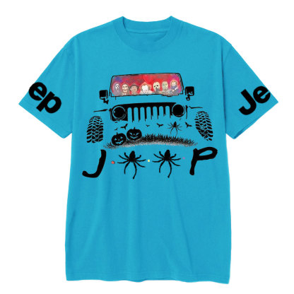 Jp Horror Characters Halloween T-shirt