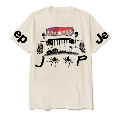 Jp Horror Characters Halloween T-shirt