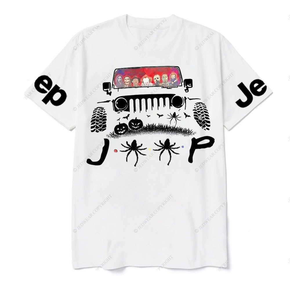 Jp Horror Characters Halloween T-shirt
