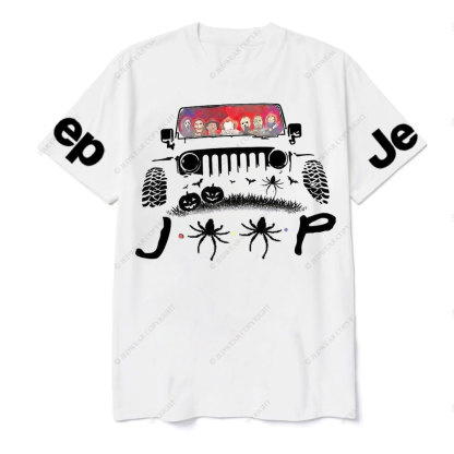 Jp Horror Characters Halloween T-shirt