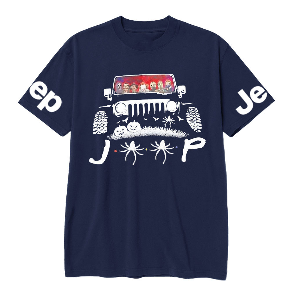 Jp Horror Characters Halloween T-shirt