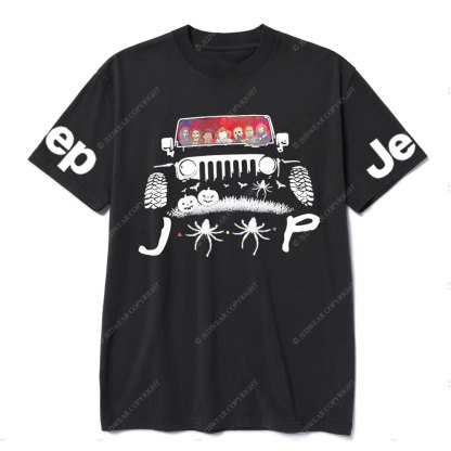 Jp Horror Characters Halloween T-shirt