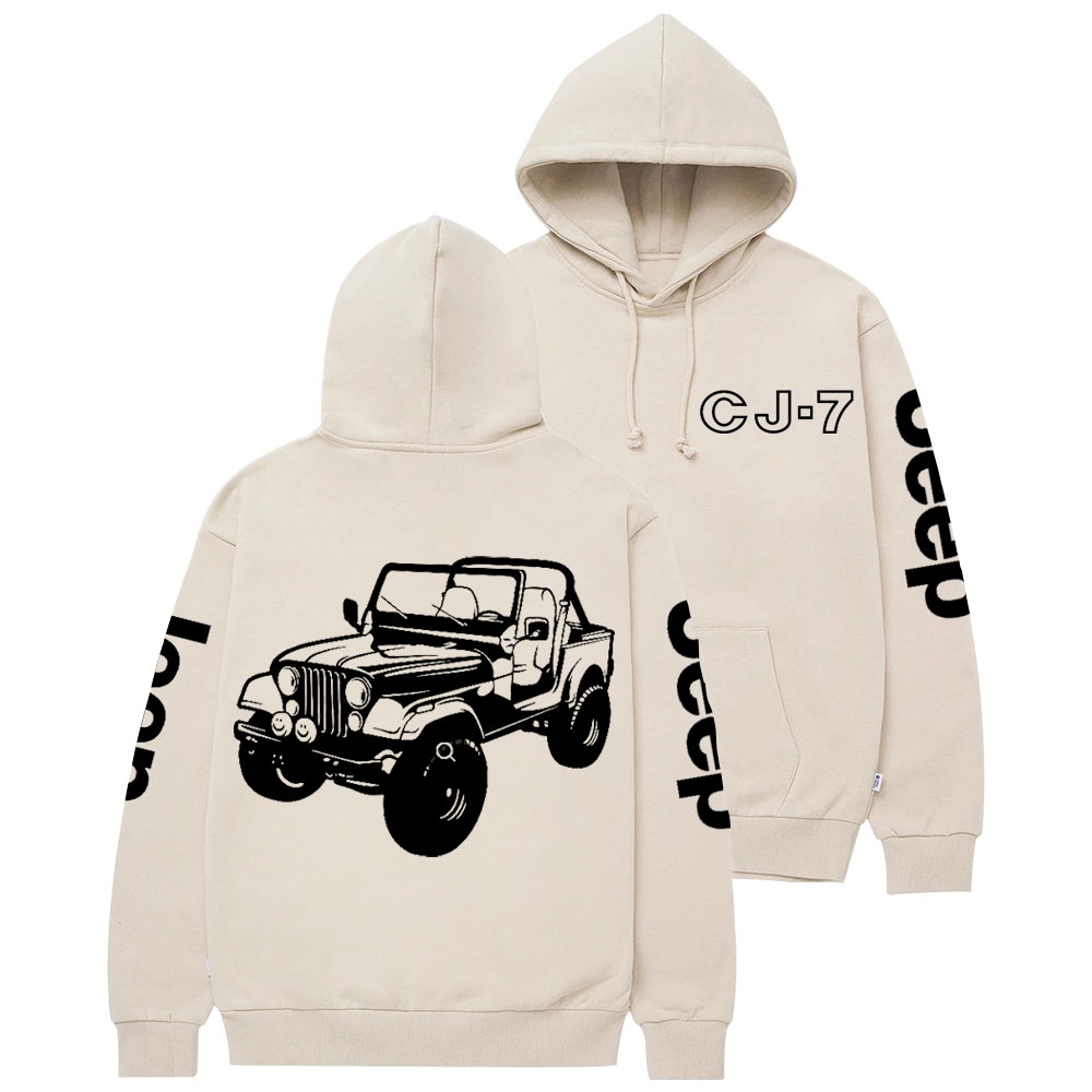 Jp CJ7 1982 Car Lover Casual Hoodie