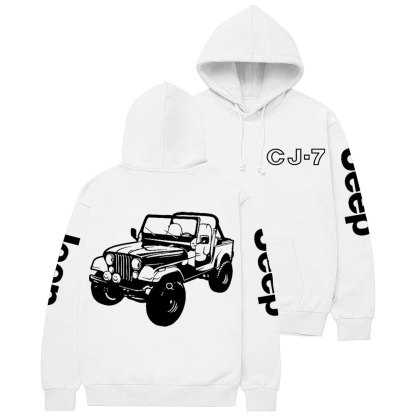 Jp CJ7 1982 Car Lover Casual Hoodie