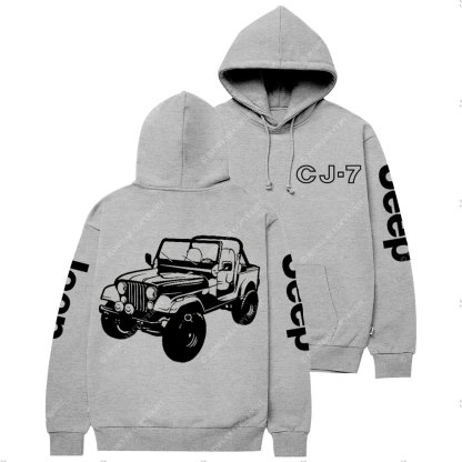 Jp CJ7 1982 Car Lover Casual Hoodie