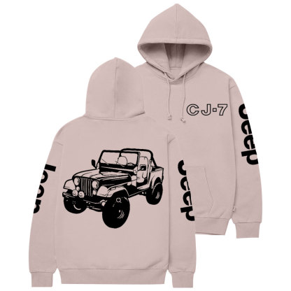 Jp CJ7 1982 Car Lover Casual Hoodie