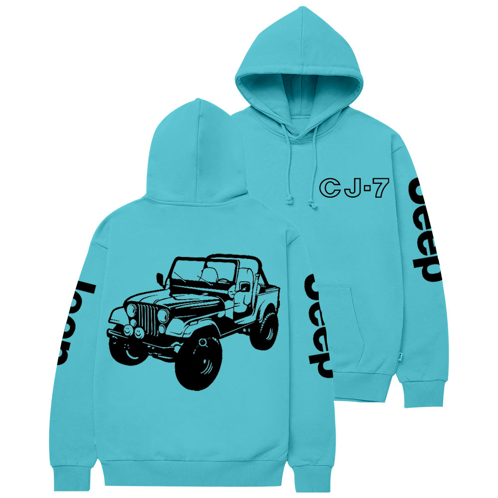 Jp CJ7 1982 Car Lover Casual Hoodie