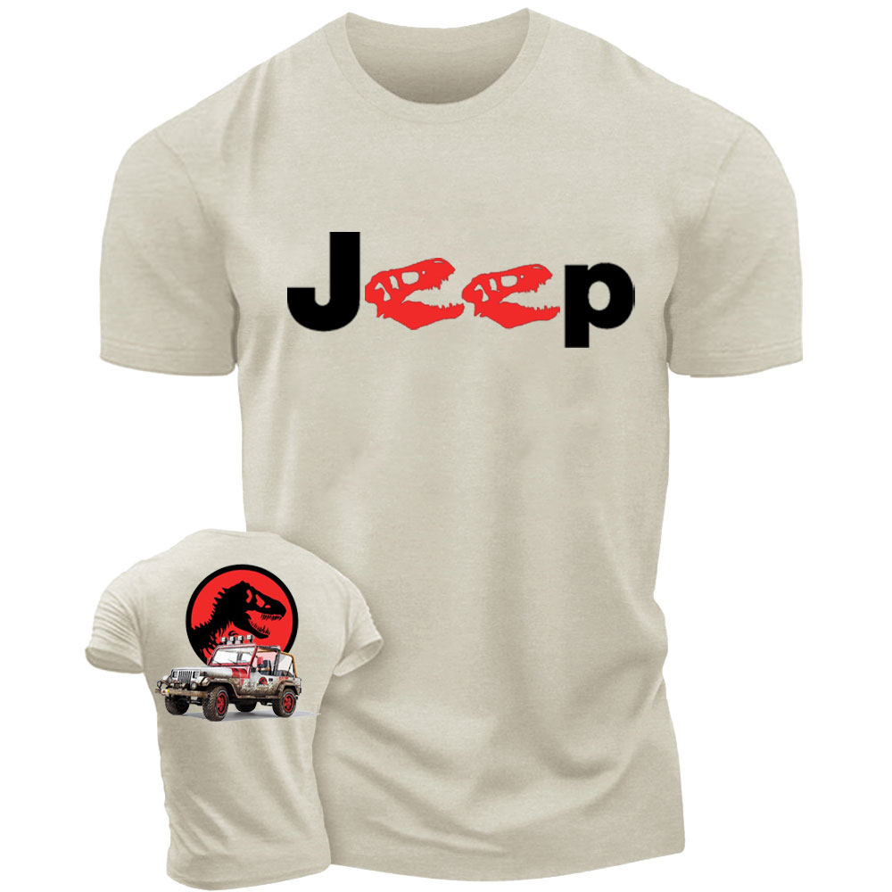 Jurassic Jp with Red Horror Rex Double Printed T-shirt