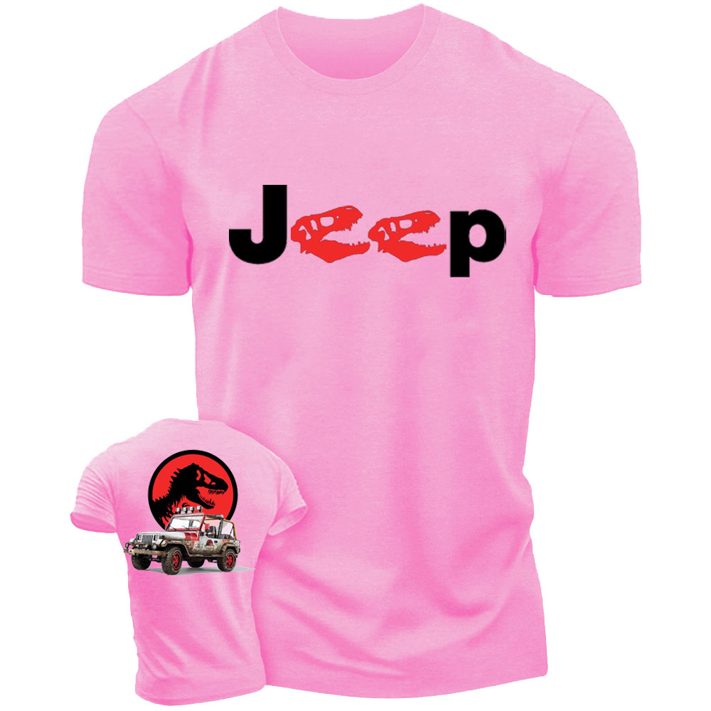 Jurassic Jp with Red Horror Rex Double Printed T-shirt