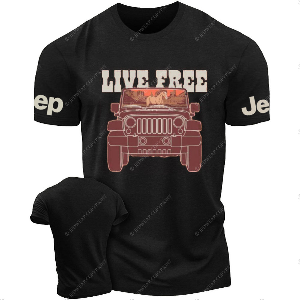 Jp Horse Live Free T-Shirt