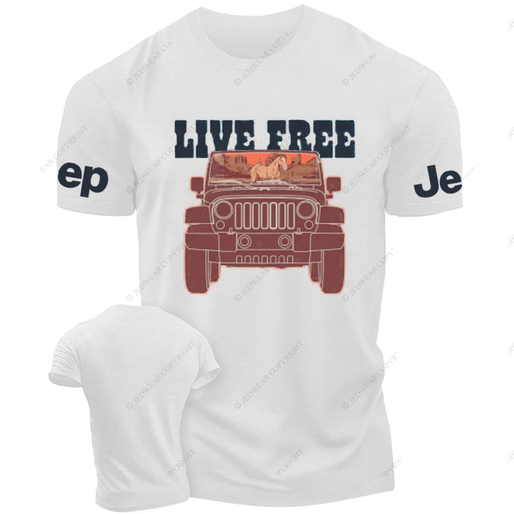 Jp Horse Live Free T-Shirt