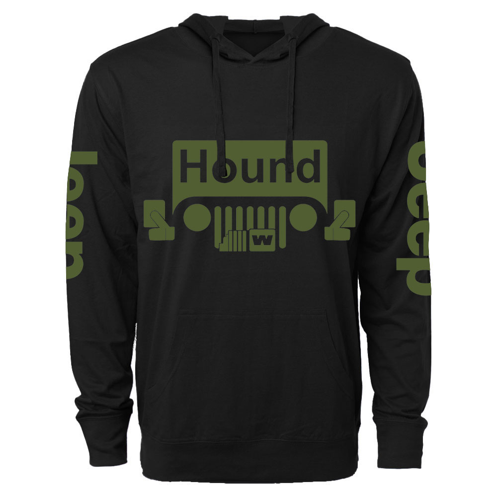 Hound Jp Logo Oversized Lightweight Hoodie