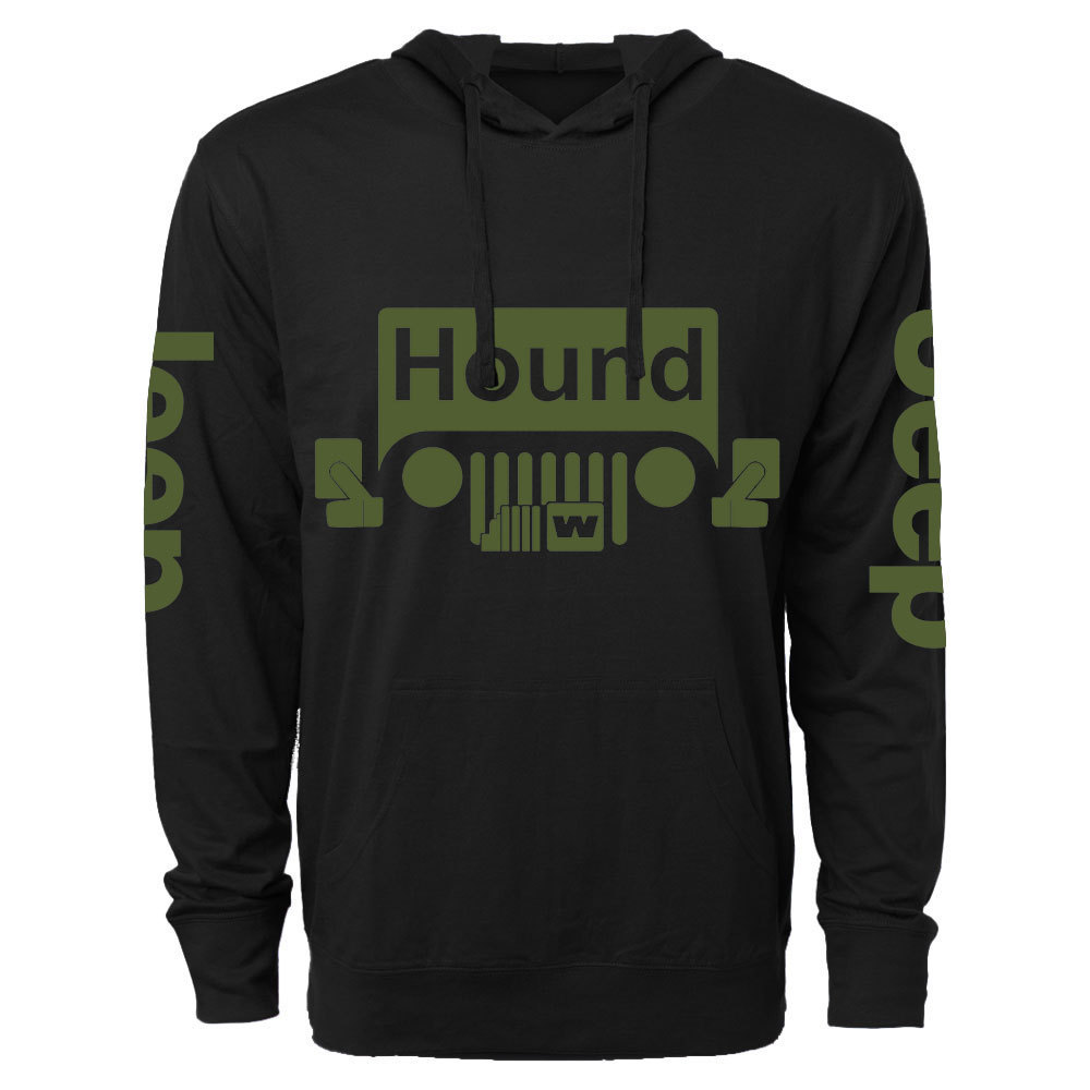 Hound Jp Logo Oversized Lightweight Hoodie