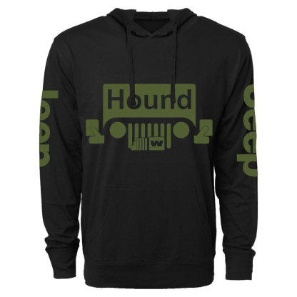 Hound Jp Logo Oversized Lightweight Hoodie