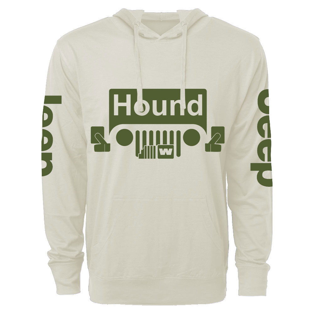 Hound Jp Logo Oversized Lightweight Hoodie