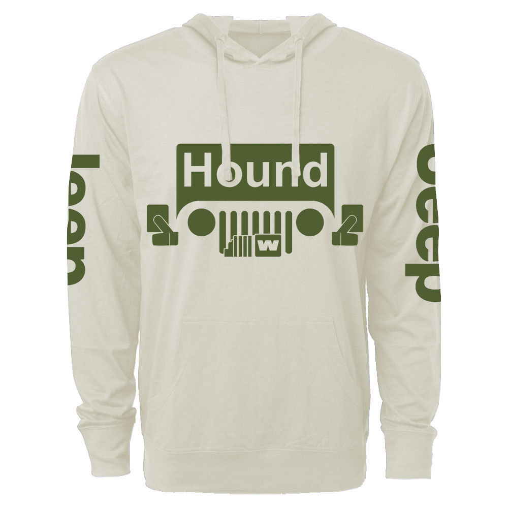 Hound Jp Logo Oversized Lightweight Hoodie