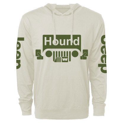 Hound Jp Logo Oversized Lightweight Hoodie