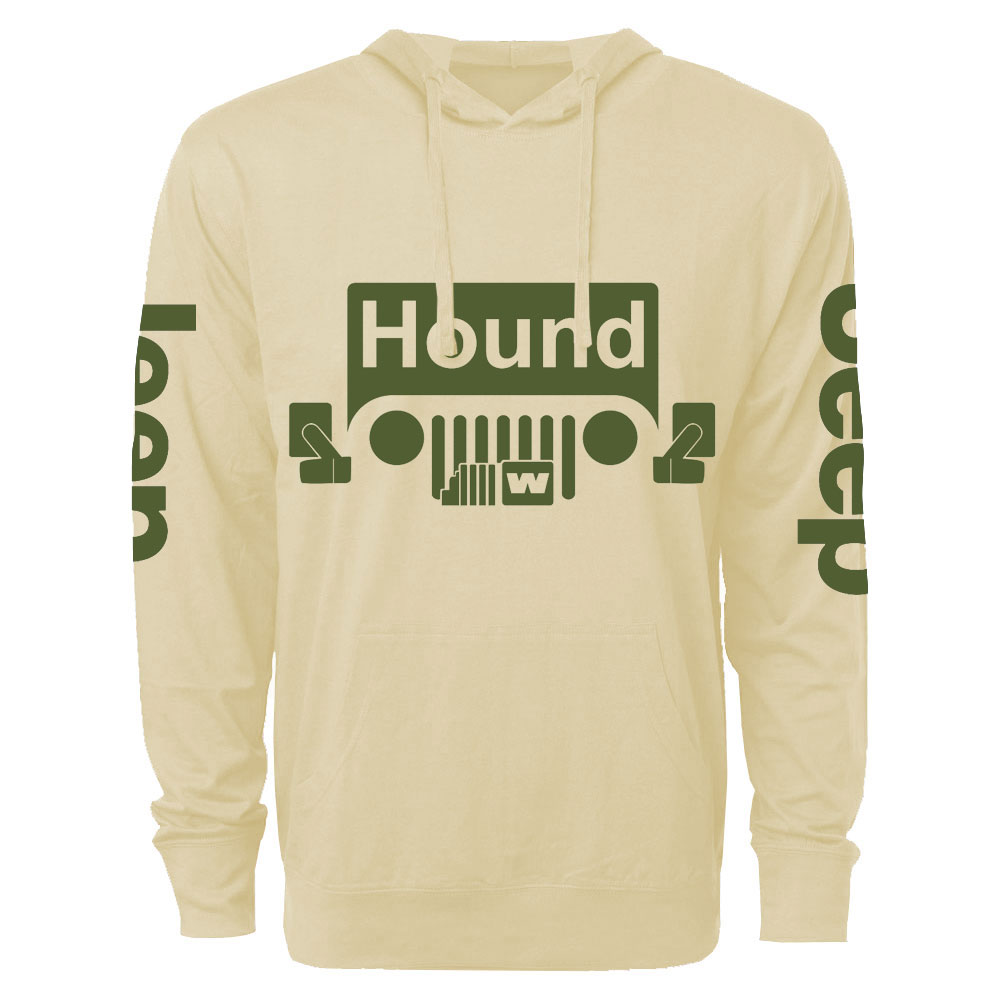 Hound Jp Logo Oversized Lightweight Hoodie