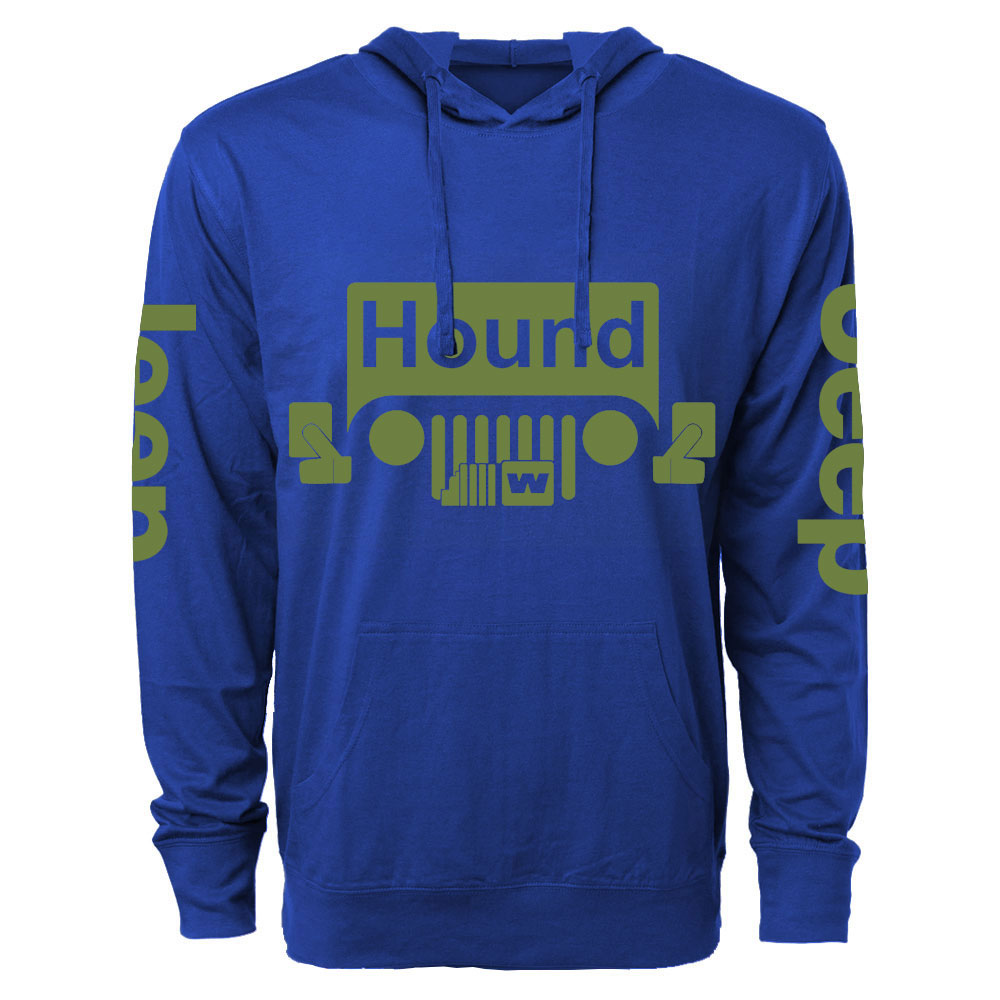 Hound Jp Logo Oversized Lightweight Hoodie