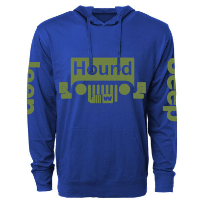 Hound Jp Logo Oversized Lightweight Hoodie